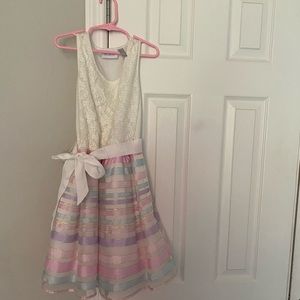 The Children’s Place girls pastel dress